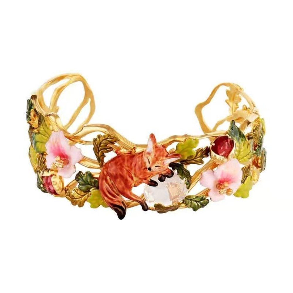 Les Nereides Forest Awakening Couture Bangle S